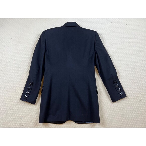 Escada Blazer 3 Button Jacket Single Breasted 90’s | Black  | Size Small 4 (est) - Picture 7 of 10